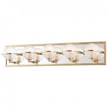 Hudson Valley 6445-AGB - 5 LIGHT BATH BRACKET