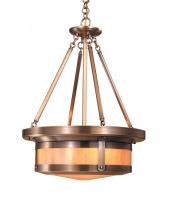 Arroyo Craftsman BCMH-20M-VP - 20" berkeley open top pendant