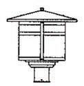 Arroyo Craftsman BP-14GW-BZ - 14" berkeley post mount