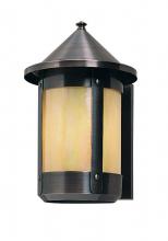 Arroyo Craftsman BS-8RWO-BZ - 8" berkeley wall sconce with roof