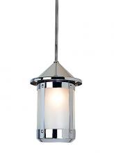 Arroyo Craftsman BSH-7OF-N - 7" berkeley stem hung pendant