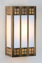 Arroyo Craftsman GSADA-12CS-BK - 12" glasgow "ada" sconce