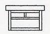 Arroyo Craftsman MCM-7EF-S - 7" mission flush ceiling mount without overlay (empty)