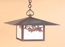 Arroyo Craftsman MH-20CLGW-MB - 20" monterey pendant with cloud lift overlay