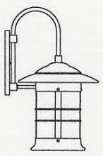 Arroyo Craftsman NB-14WO-BZ - 14" newport wall mount