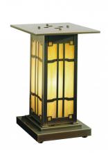 Arroyo Craftsman PTL-9LM-BZ - 9" pasadena long body table lamp