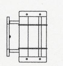 Arroyo Craftsman VS-11NRRM-BZ - 11" valencia sconce - no roof