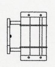 Arroyo Craftsman VS-9NRWO-S - 9" valencia sconce - no roof