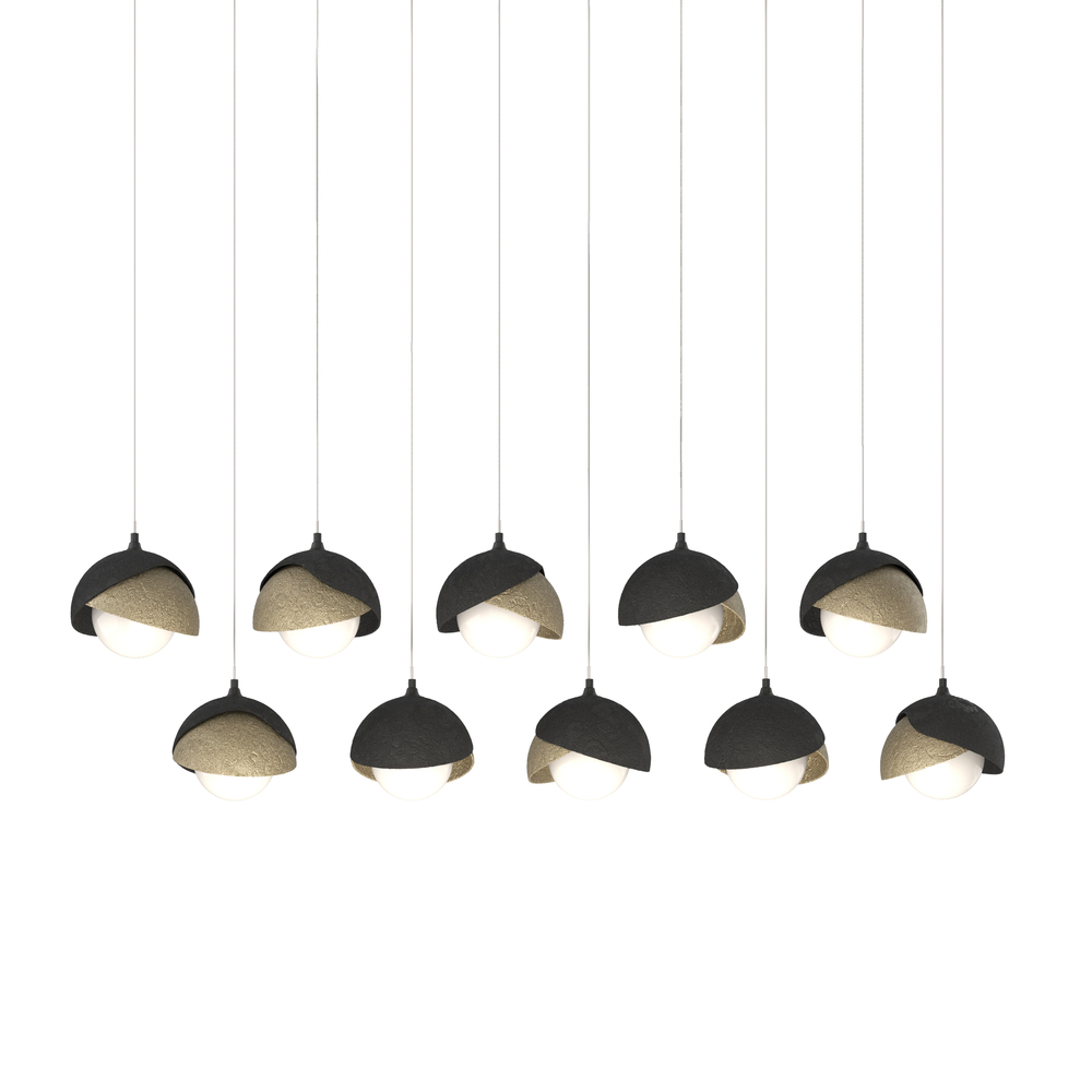 Brooklyn 10-Light Double Shade Pendant