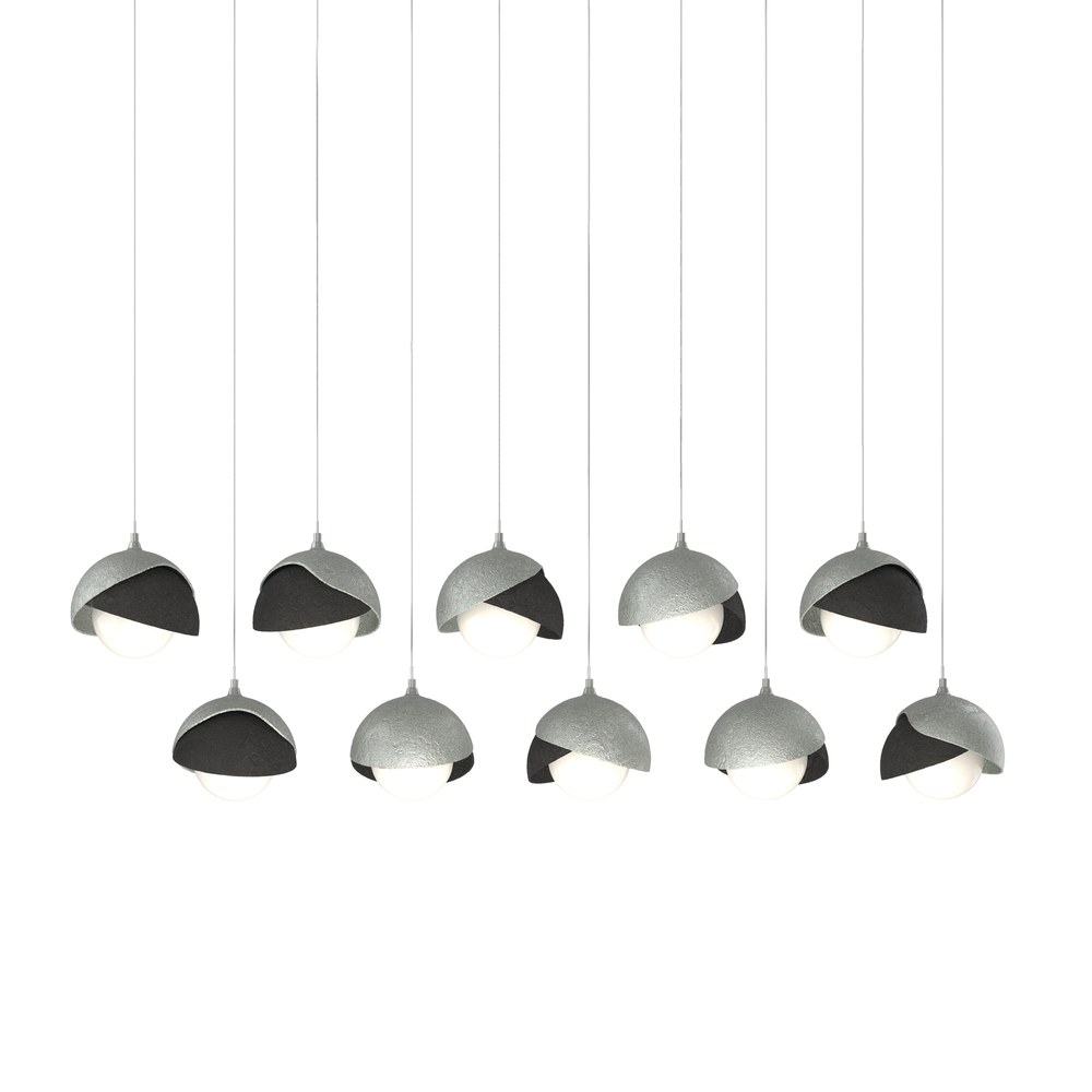 Brooklyn 10-Light Double Shade Pendant