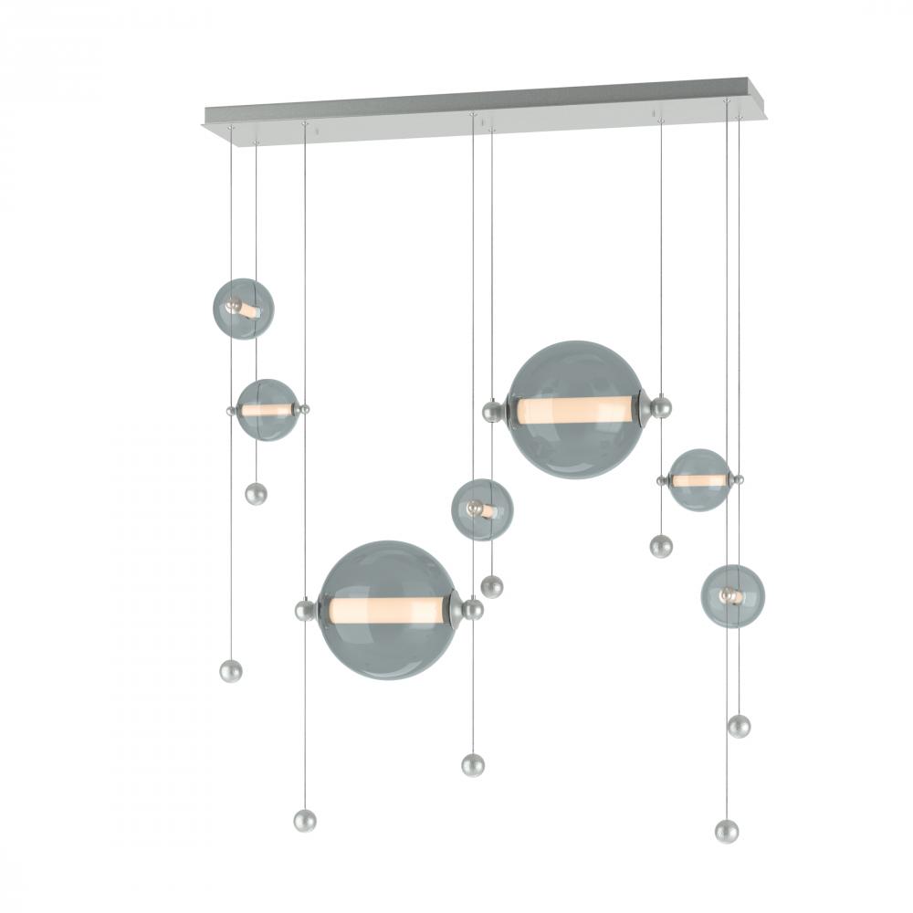 Abacus 7-Light Double Linear LED Pendant