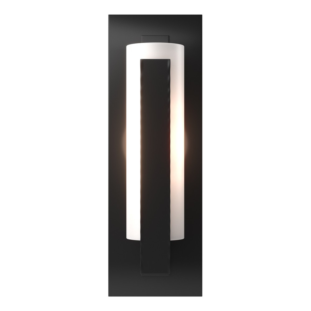 Forged Vertical Bar Sconce - Steel Backplate