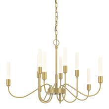 Hubbardton Forge 106030-SKT-86 - Lisse 10 Arm Chandelier