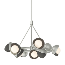 Hubbardton Forge 131068-SKT-MULT-85-20-GG0711 - Brooklyn 9-Light Double Shade Ring Pendant