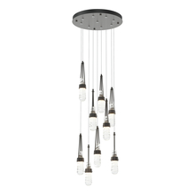 Hubbardton Forge 131100-SKT-STND-10-YJ0434 - Link 9-Light Blown Glass Pendant