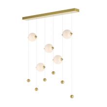 Hubbardton Forge 139050-LED-STND-86-GG0668 - Abacus 5-Light LED Pendant