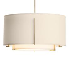 Hubbardton Forge 139602-SKT-MULT-86-SF1099-SA1590 - Exos Small Double Shade Pendant