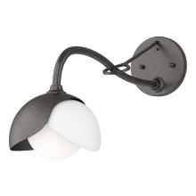 Hubbardton Forge 201377-SKT-14-02-GG0711 - Brooklyn 1-Light Double Shade Long-Arm Sconce