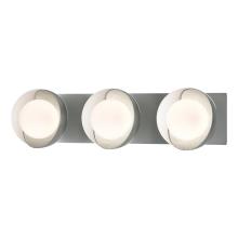 Hubbardton Forge 201378-SKT-82-02-GG0711 - Brooklyn 3-Light Straight Double Shade Bath Sconce