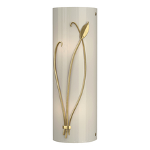 Hubbardton Forge 205770-SKT-LFT-86-CC0410 - Forged Leaf and Stem Sconce