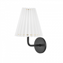 Mitzi by Hudson Valley Lighting H476101A-SBK - Demi Wall Sconce