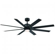 Modern Forms US - Fans Only FR-W2001-52L-27-MB - Renegade Downrod ceiling fan