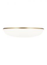 Visual Comfort & Co. Modern Collection 700FMMGN13BR-LED930 - Megan Flush Mount