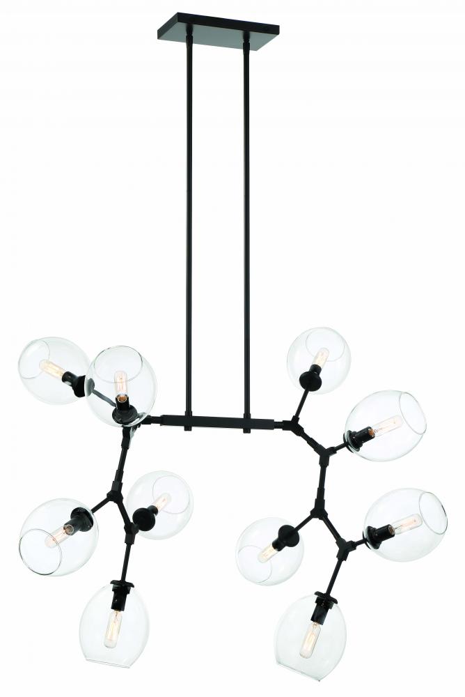 10 LIGHT CHANDELIER