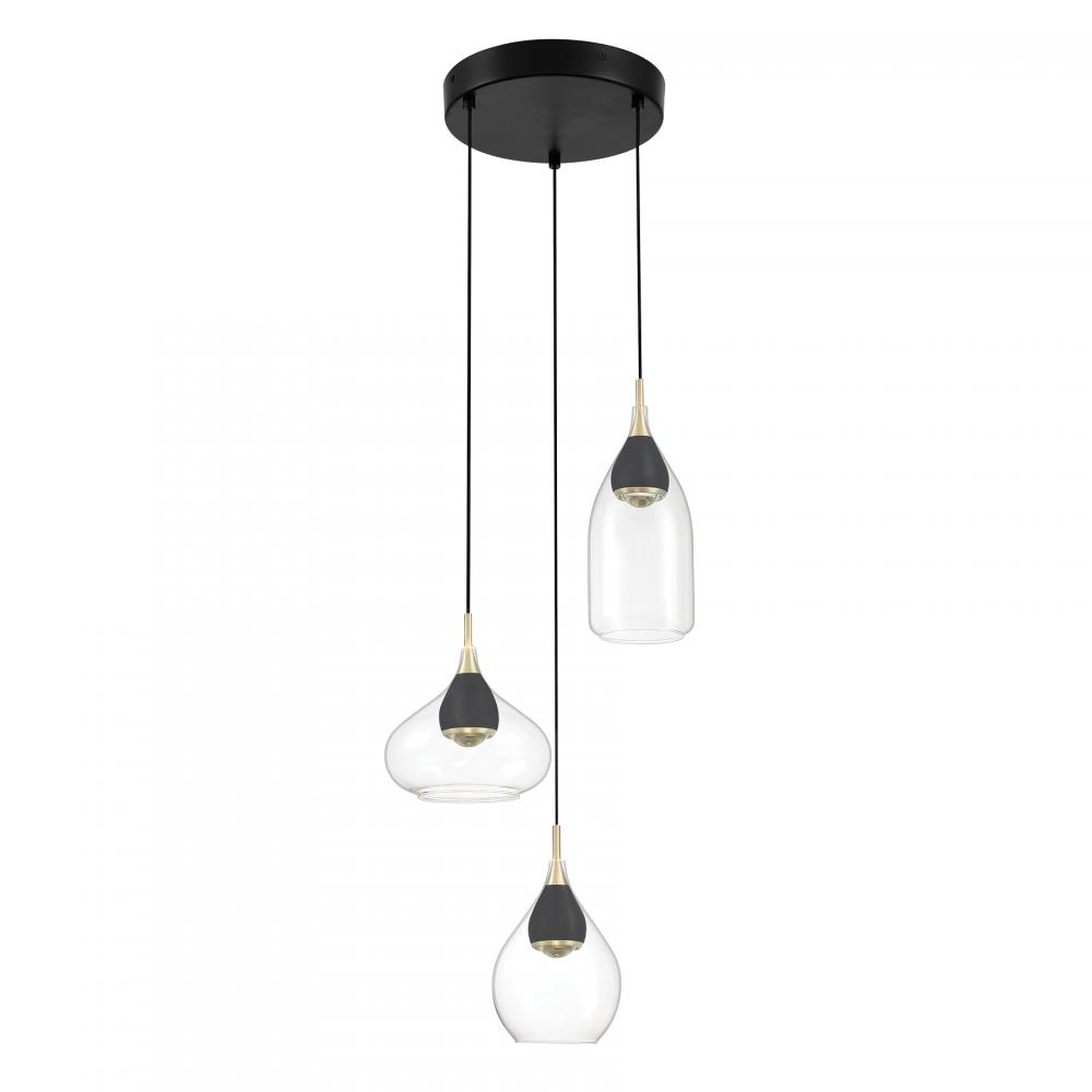 3 LED LIGHT PENDANT