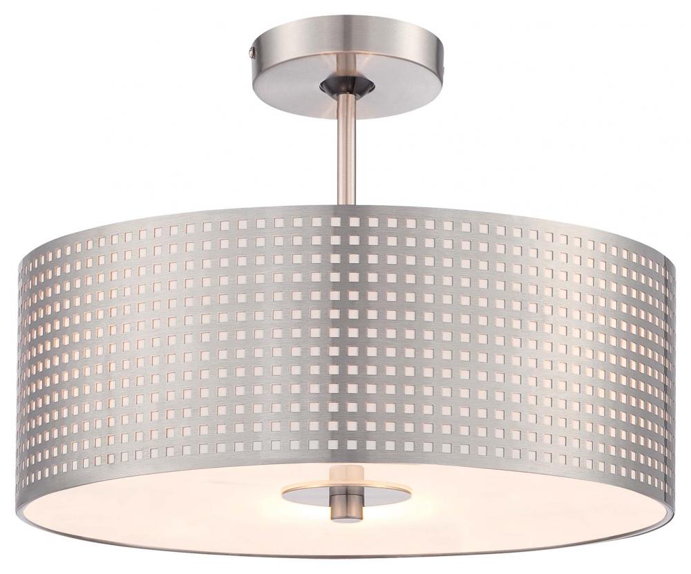 Grid™ - 3 Light Semi Flush