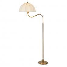 Alora Lighting FL661068BG - Crosby 68-in Brushed Gold Socket Floor Lamp