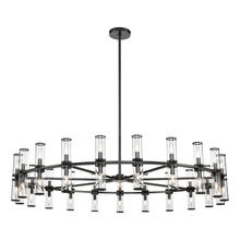 Alora Lighting CH309042UBCG - Revolve Clear Glass/Urban Bronze 42 Lights Chandeliers