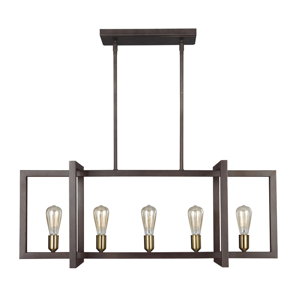 Medium Linear Chandelier