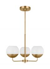 Visual Comfort & Co. Studio Collection 3168103-848 - Alvin Three Light Chandelier