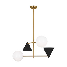 Visual Comfort & Co. Studio Collection AEC1114MBKBBS - Cosmo Medium Chandelier