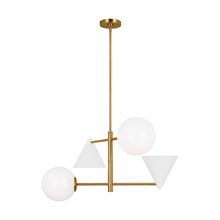 Visual Comfort & Co. Studio Collection AEC1114MWTBBS - Cosmo Medium Chandelier