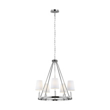 Visual Comfort & Co. Studio Collection F2922/5PN - Lismore Medium Chandelier