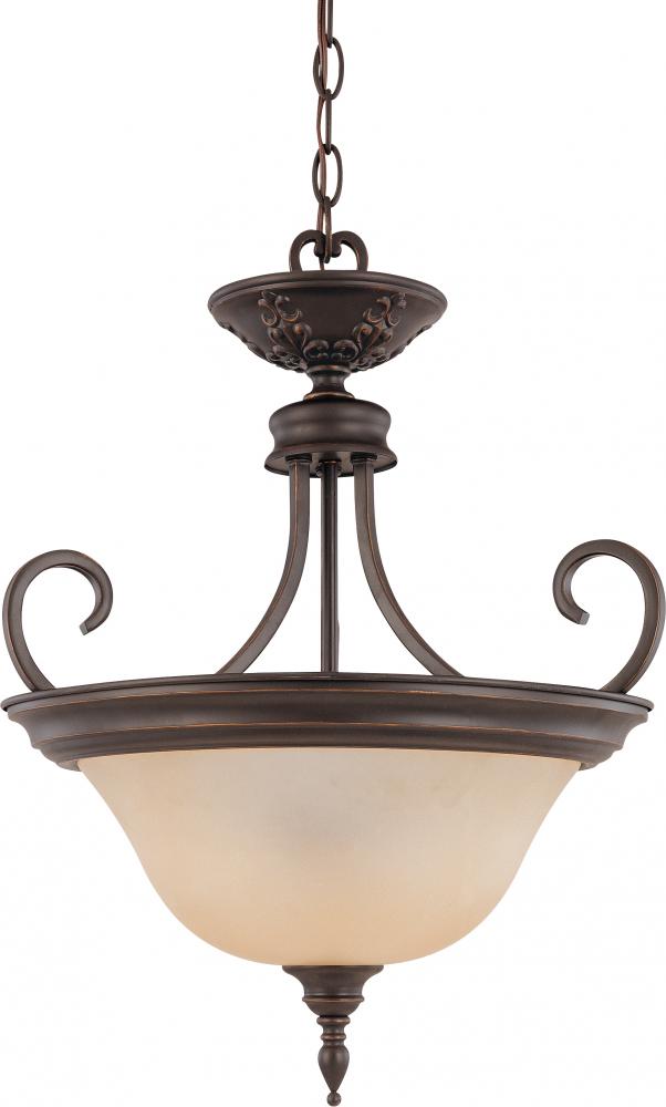 Glenwood ES; 2 Light; Pendant with Satin White Glass; Lamp Included