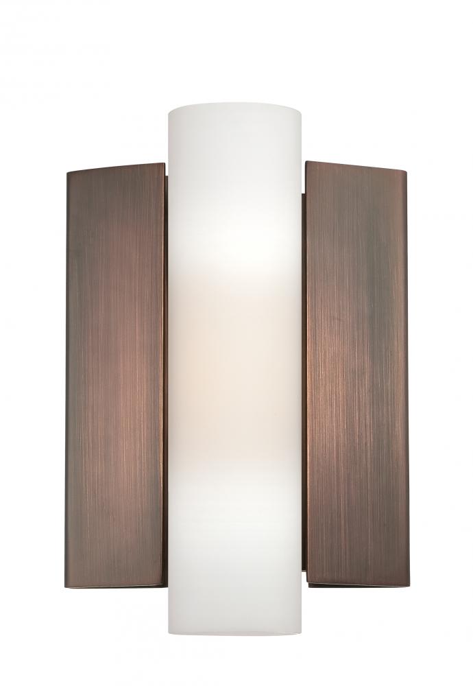 Chase - 1 Module Wall Sconce with Etched Opal Glass