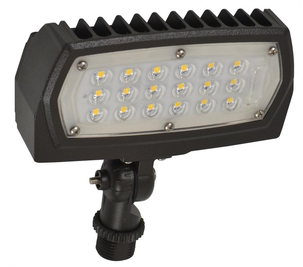 LED Flood Light; 12 Watt; 3000K; 1475 Lumens; Adjustable Neck