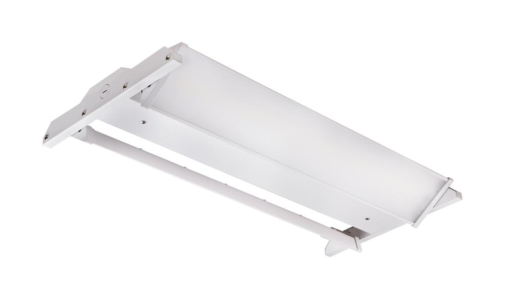 LED Adjustable High bay; 110 Watt; 5000K; White Finish; 120-277 Volt