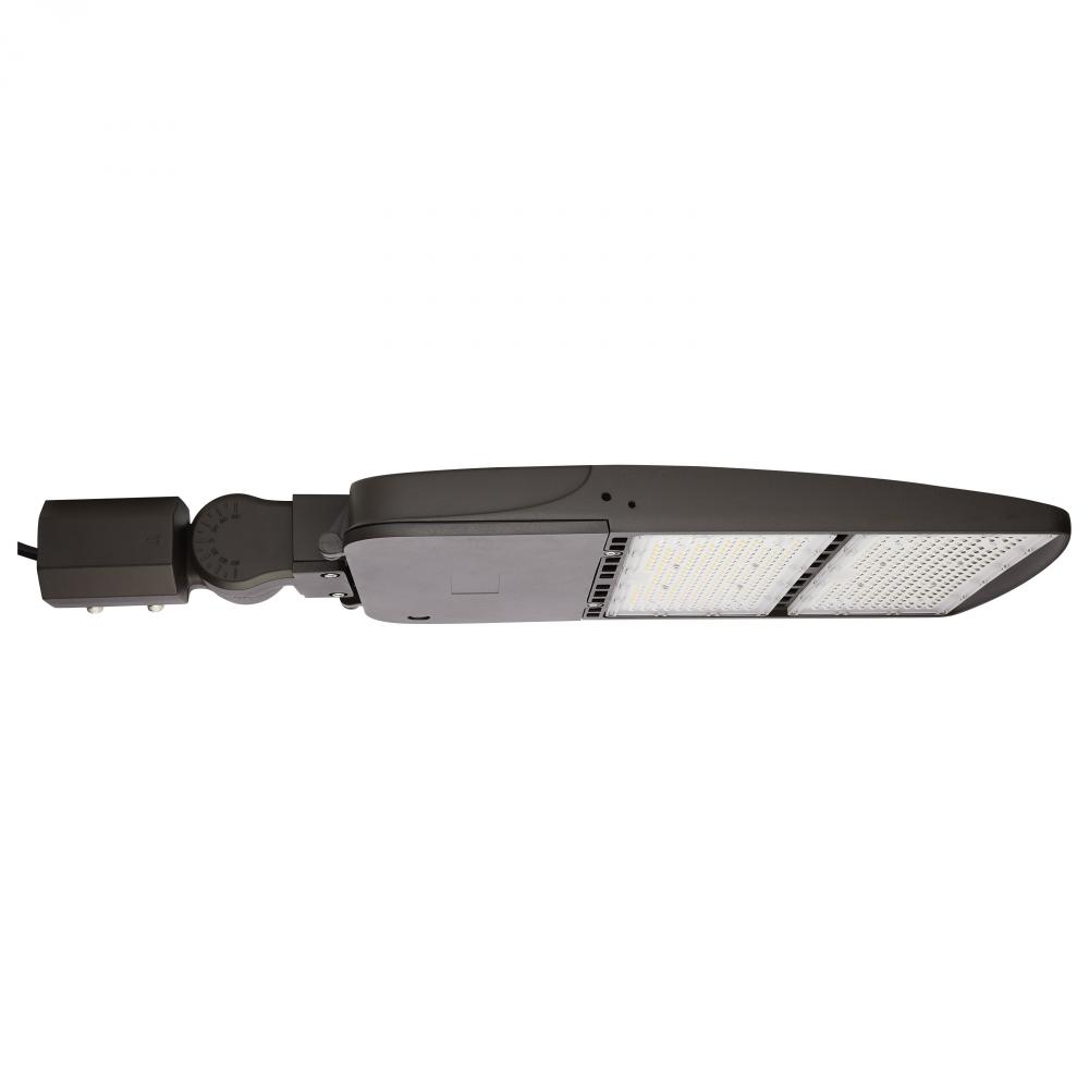 LED Area Light Type IV; 300W; Bronze Finish; 4000K; 120-277V