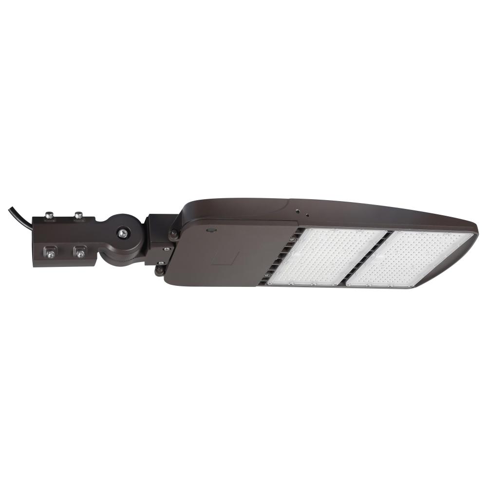 LED Area Light Type III; 300W; Bronze Finish; 5000K; 120-347V