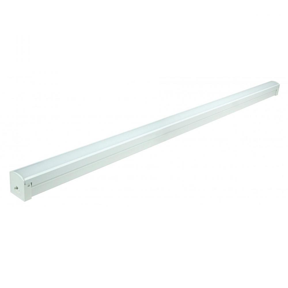 LED 4 ft.- Connectable Strip - 36W - 4000K - White Finish - 120V