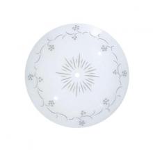 Nuvo 50/195 - 15 in.; Round Glass Lamp Shade; White; Grape Pattern