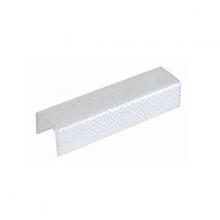 Nuvo 50/236 - 24 inch U-Channel Shade; Horizontal Hole Centered 6-1/2 inch From End; 1/8 White Slip