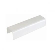 Nuvo 50/380 - 24 inch U-Bend Shade; Horizontal Hole Centered 6-1/2 inches from end; White; 1/8 Slip