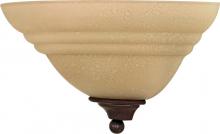 Nuvo 60/2419 - Mericana ES; 1 Light; Wall Fixture with Amber Water Glass; Lamp Included