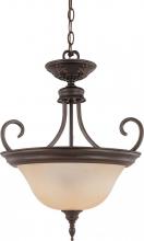 Nuvo 60/2432 - Glenwood ES; 2 Light; Pendant with Satin White Glass; Lamp Included