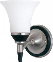 Nuvo 60/2464 - Keen ES; 1 Light; Vanity with Satin White Glass; Lamp Included